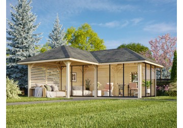 Altana nowoczesna BIANCA249 5.88x5.88m [set 214, seria CONNECT]