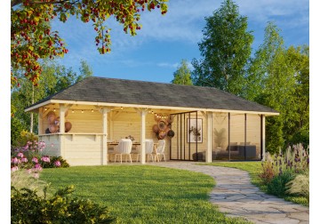 Altana nowoczesna BIANCA249 8.76x3.0m [set 215, seria CONNECT]