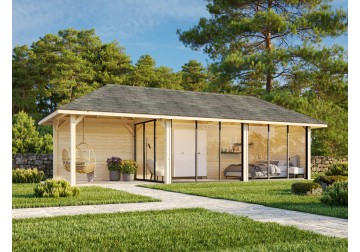 Altana nowoczesna BIANCA249 8.76x3.0m [set 217, seria CONNECT]