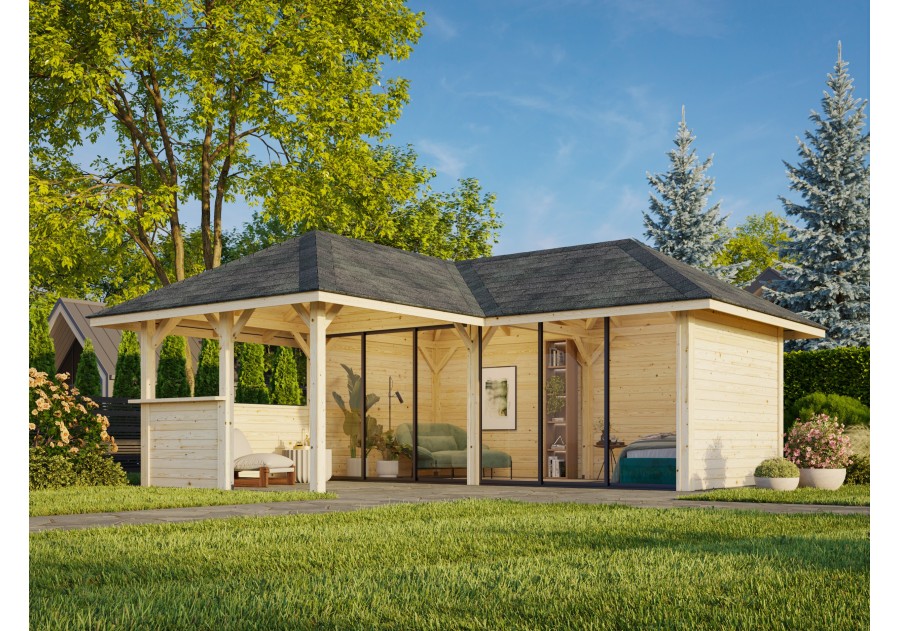 Altana nowoczesna BIANCA249 5.88x5.88m [set 222, seria CONNECT]