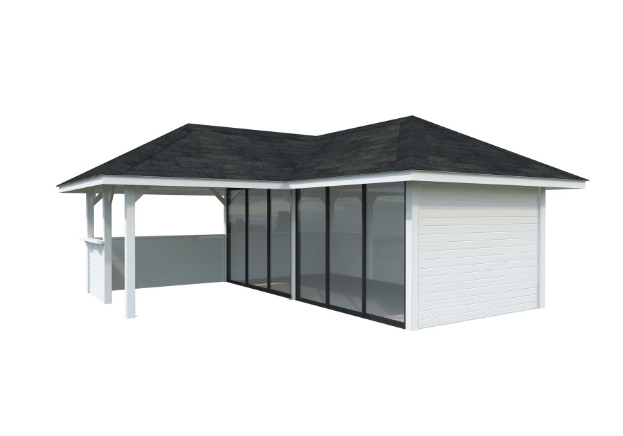 Altana nowoczesna BIANCA249 5.88x5.88m [set 222, seria CONNECT]