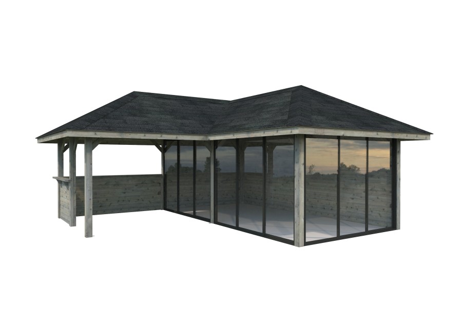 Altana nowoczesna BIANCA249 5.88x5.88m [set 223, seria CONNECT]