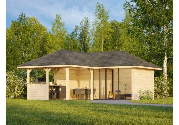 Altana nowoczesna BIANCA249 5.88x5.88m [set 509, seria CONNECT]