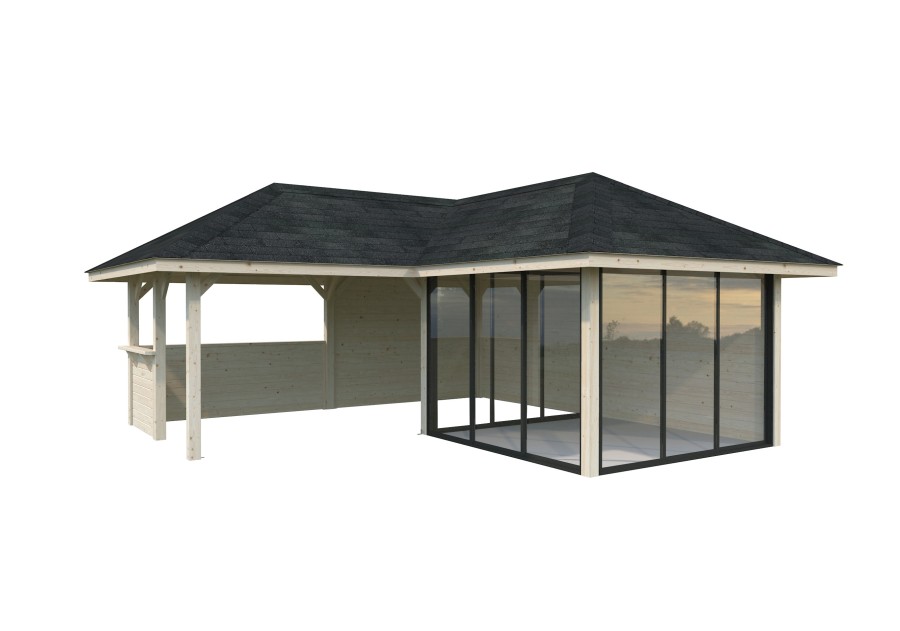 Altana nowoczesna BIANCA249 5.88x5.88m [set 510, seria CONNECT]