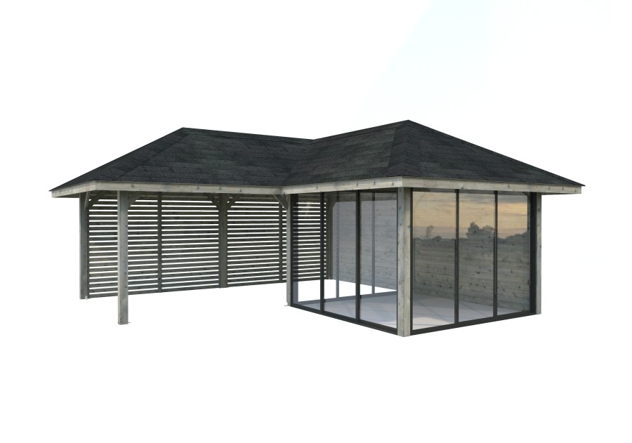 Altana nowoczesna BIANCA249 5.88x5.88m [set 511, seria CONNECT]