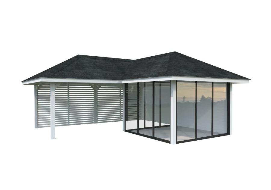 Altana nowoczesna BIANCA249 5.88x5.88m [set 511, seria CONNECT]