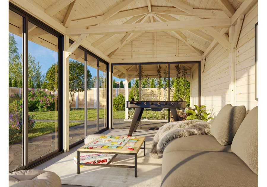 Altana nowoczesna BIANCA249 8.76x3.0m [set 518, seria CONNECT]