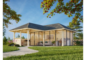 Altana nowoczesna BIANCA249 5.88x5.88m [set 523, seria CONNECT]