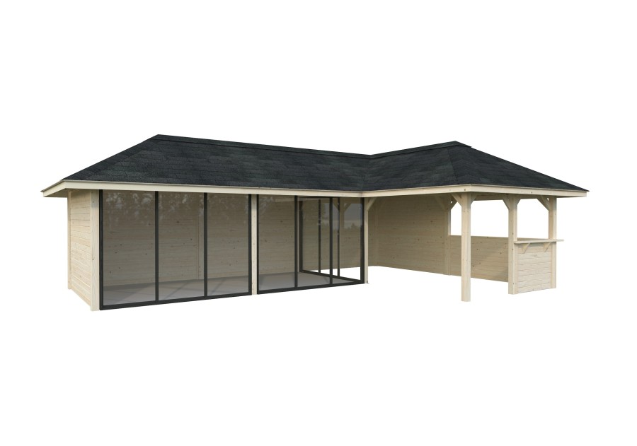 Altana nowoczesna BIANCA332 8.76x5.88m [set 220, seria CONNECT]