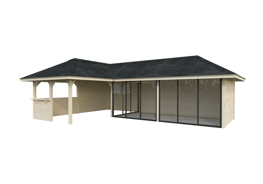 Altana nowoczesna BIANCA332 8.76x5.88m [set 220, seria CONNECT]