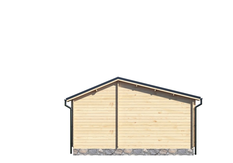 Domek letniskowy WENECJA1 6.0x6.0m 45mm