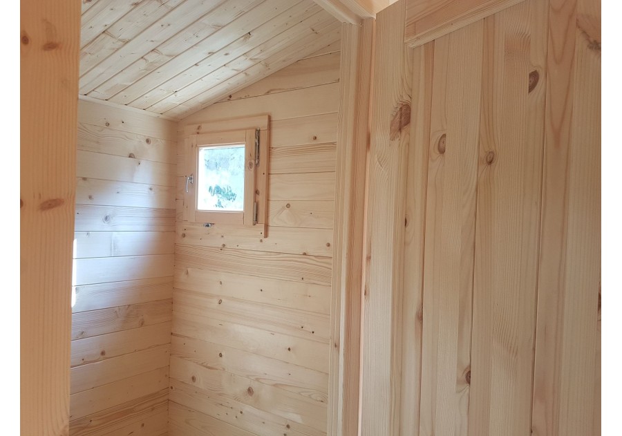Domek letniskowy WENECJA 2 6.0x6.0m 45mm