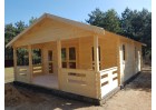 Domek letniskowy WENECJA 2 6.0x6.0m 45mm