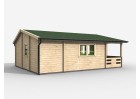 Domek letniskowy WENECJA 2 6.0x6.0m 45mm