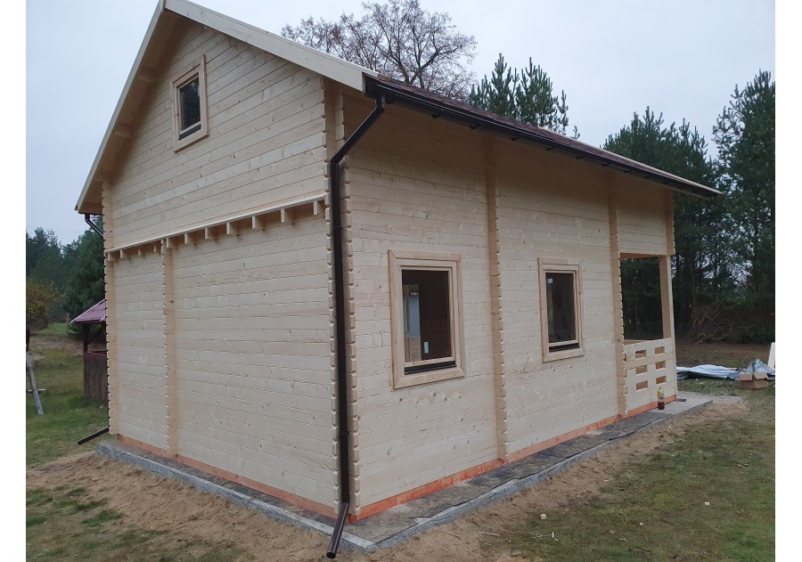 Domek letniskowy IBIZA2 5.0x7.0m 88mm