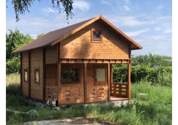 Domek letniskowy IBIZA2 5.0x7.0m 88mm