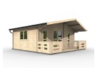 Domek letniskowy BARCELONA 6.0x4.5m 45mm