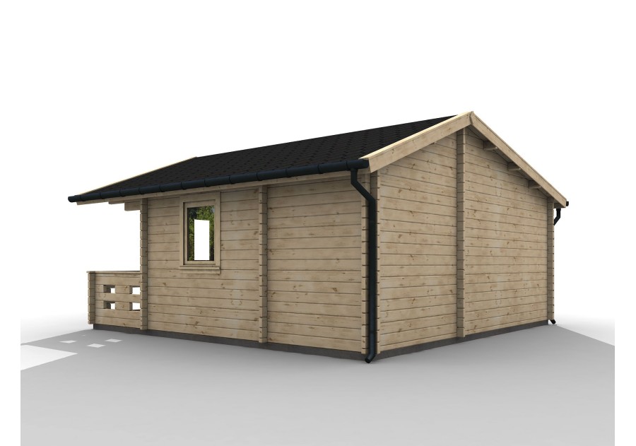Domek letniskowy BARCELONA 6.0x4.5m 45mm