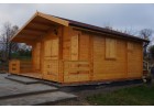 Domek letniskowy BARCELONA 6.0x4.5m 45mm