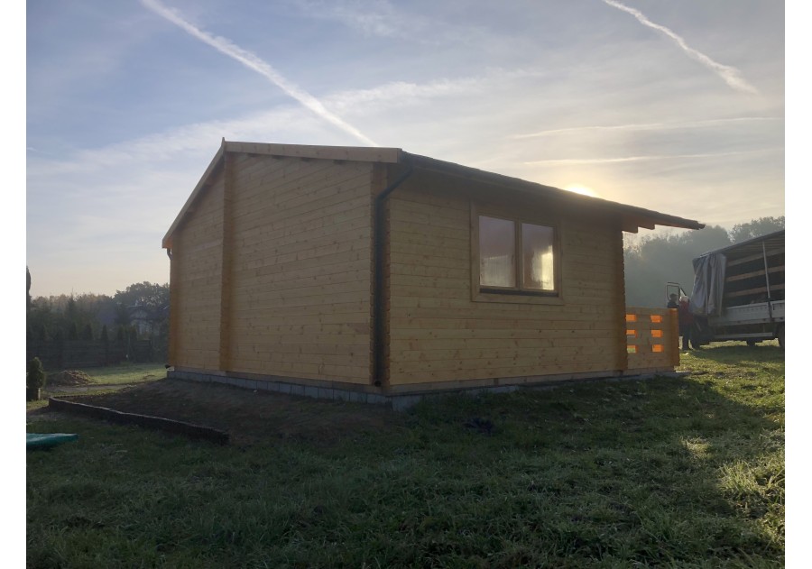 Domek letniskowy BARCELONA 6.0x4.5m 88mm