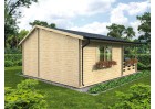 Domek letniskowy BARCELONA 6.0x4.5m 58mm + 2.5m taras
