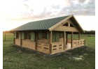 Domek letniskowy WIEDEŃ 6.0x6.0m 58mm