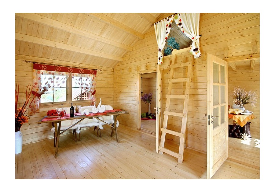 Domek letniskowy WIEDEŃ 6.0x6.0m 45mm