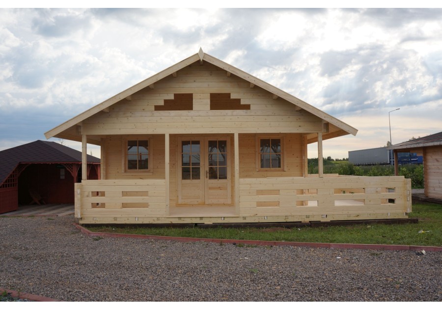 Domek letniskowy WIEDEŃ 6.0x6.0m 45mm