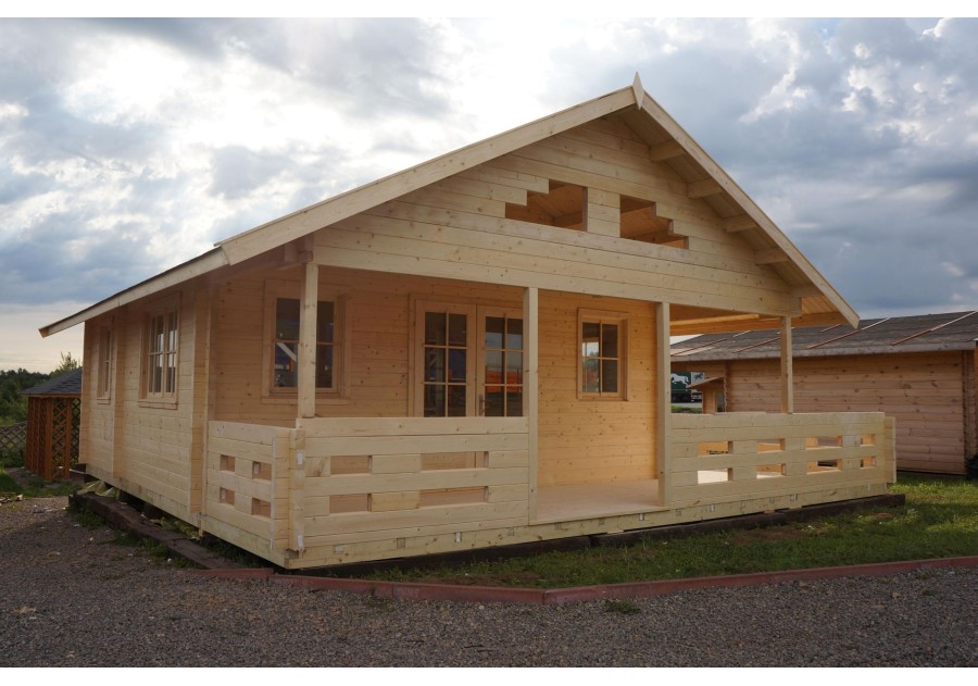 Domek letniskowy WIEDEŃ 6.0x6.0m 45mm