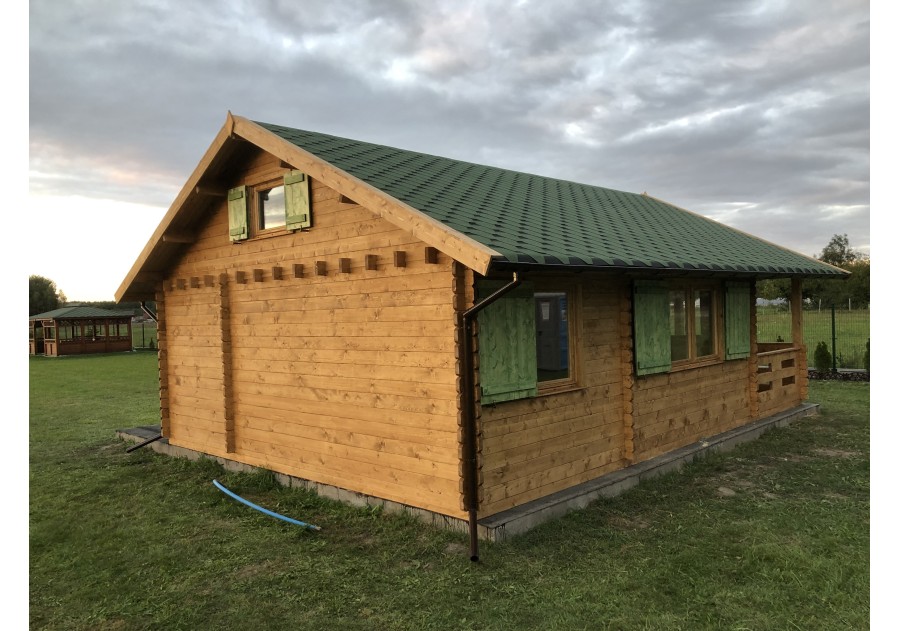 Domek letniskowy WIEDEŃ 6.0x6.0m 88mm