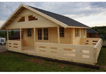 Domek letniskowy WIEDEŃ 6.0x6.0m 45mm