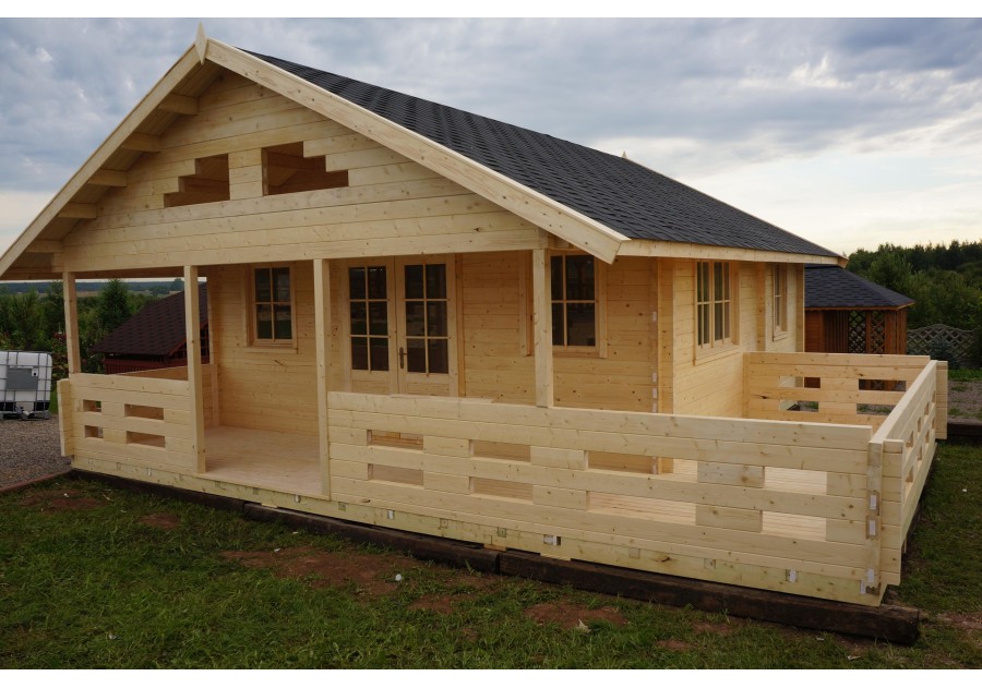 Domek letniskowy WIEDEŃ 6.0x6.0m 45mm