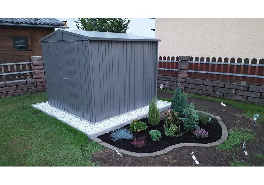 Domek metalowy EUROPA 2A, 2.27x0.83m