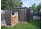 Metalowa drewutnia WOODSTOCK 230, 2.29x1.02m