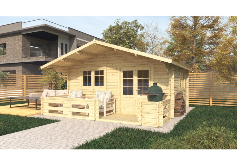 Domek WINDSOR, 5.0x4.0m 44mm