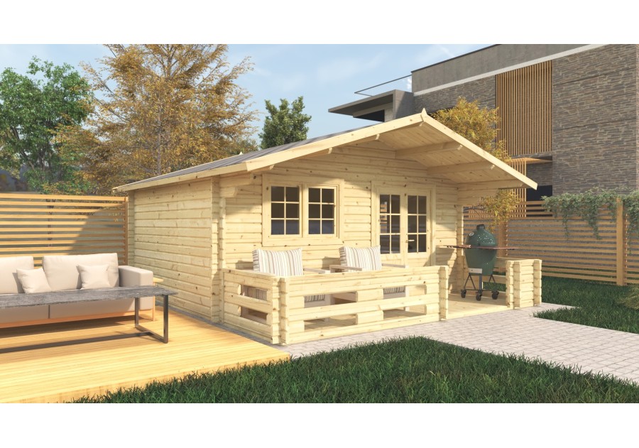 Domek WINDSOR, 5.0x4.0m 44mm