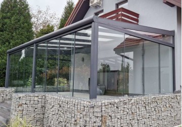 Ogród zimowy MODERN PRO 5.06x3.00m dach szklany