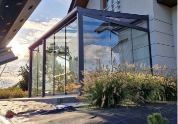 Ogród zimowy MODERN PRO 5.06x4.00m dach szklany