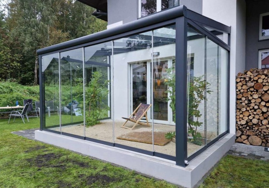 Ogród zimowy MODERN PRO 5.06x3.00m dach poliwęglanowy