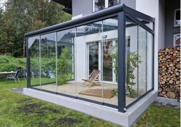 Ogród zimowy MODERN PRO 11.06x3.00m dach poliwęglanowy