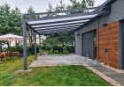 Zadaszenie tarasu MODERN PRO 5.06x4.00m dach poliwęglanowy