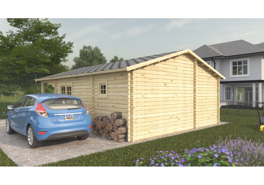 Domek letniskowy SOFIA, 6.0x5.0m 45mm