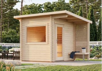 Sauna SANNA41, 2.30x2.30m 44mm
