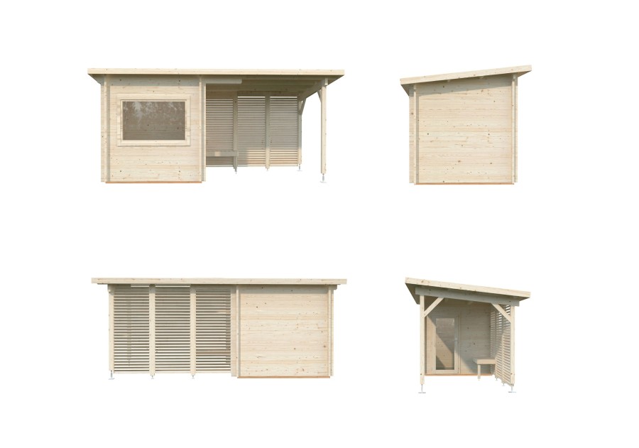 Sauna SANNA41+, 2.30x2.30m 44mm
