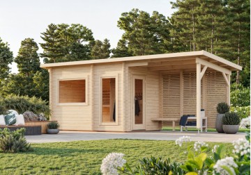 Sauna SANNA68+, 3.70x2.30m 44mm