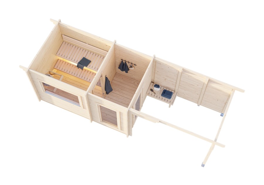 Sauna SANNA68+, 3.70x2.30m 44mm