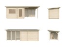 Sauna SANNA68+, 3.70x2.30m 44mm