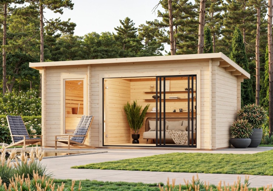 Sauna SANNA128, 5.20x2.90m 44mm