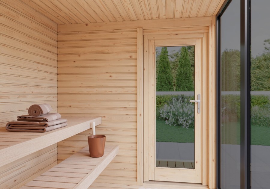 Sauna SARA38, 3.22x2.22m 16mm