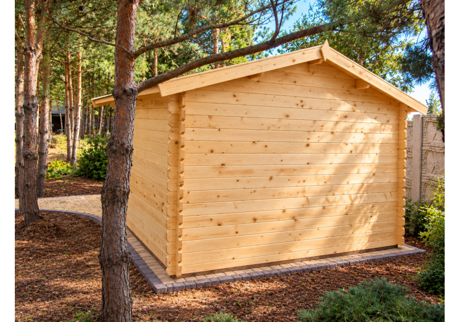 Domek ogrodowy PRUN9, 3.5x3.0m 34mm